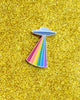 Gay Alien Pride - Enamel Lapel Pin