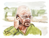 Calling... Walter White - Limited Edition Portrait Print